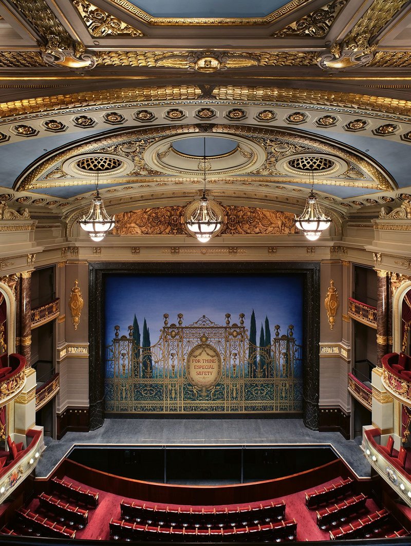 Drury Lane Theatre’s former glories restored – including state of the art lighting – courtesy of £60 million of Andrew Lloyd Webber’s personal fortune.