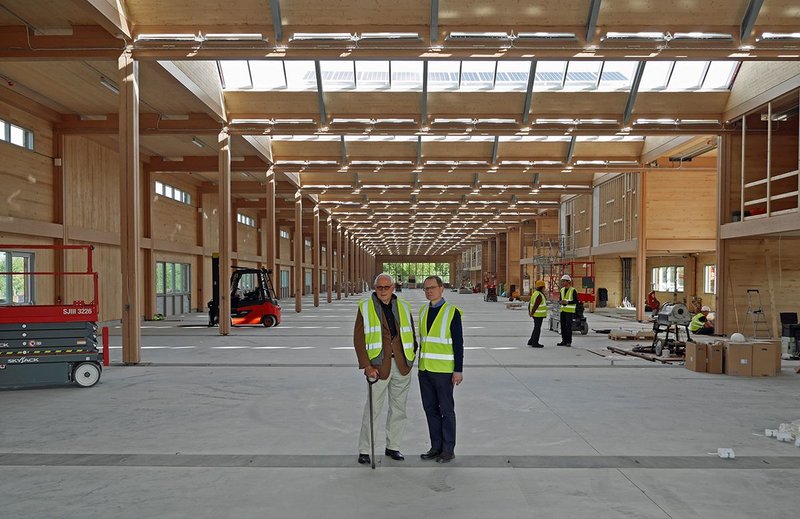 And here they are in their customer-funded factory in Leamington.