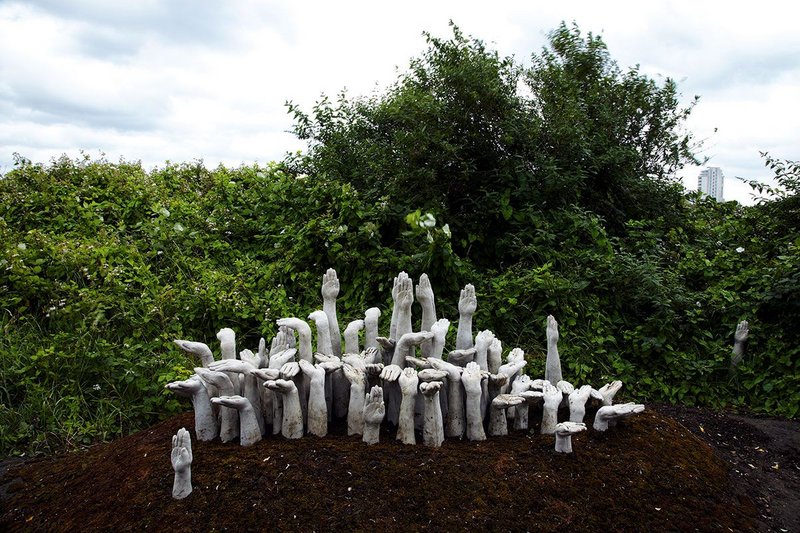 Zombie Bench by George King Architects.