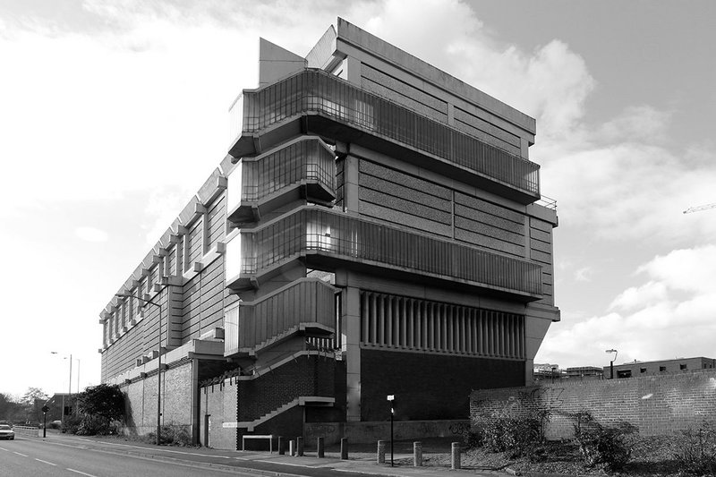 Moore Street electricity substation. Artist Steven Claydon has installed a specially-commissioned piece in one of the unused floors usually closed to the public.