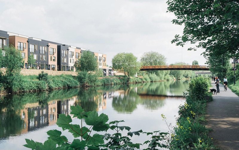 Timber-framed housing close to the city centre at Leeds Climate Innovation District by Citu.