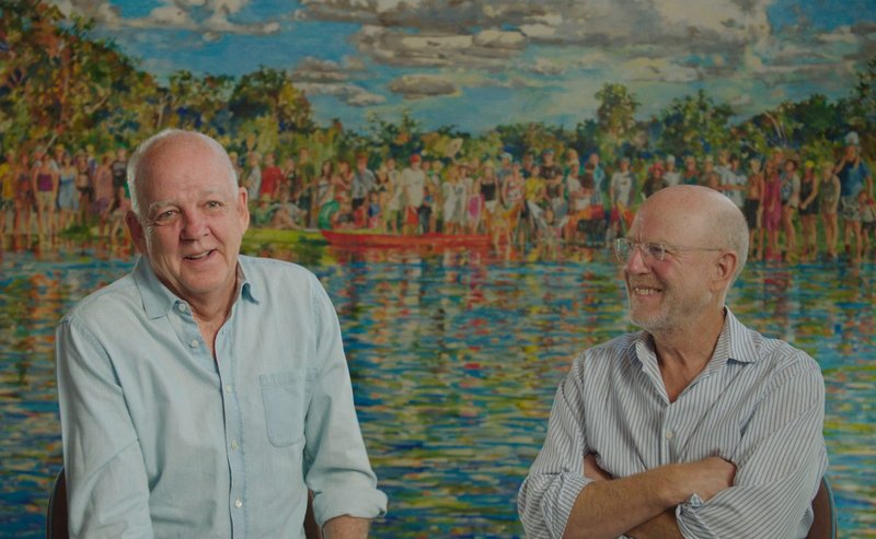 David Lake (left) and Ted Flato (right) established Lake | Flato in 1984.