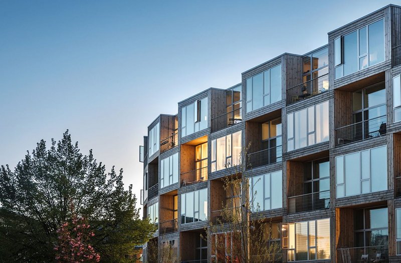 Dortheavej Residence affordable housing, Copenhagen.  Bjarke Ingels Group.