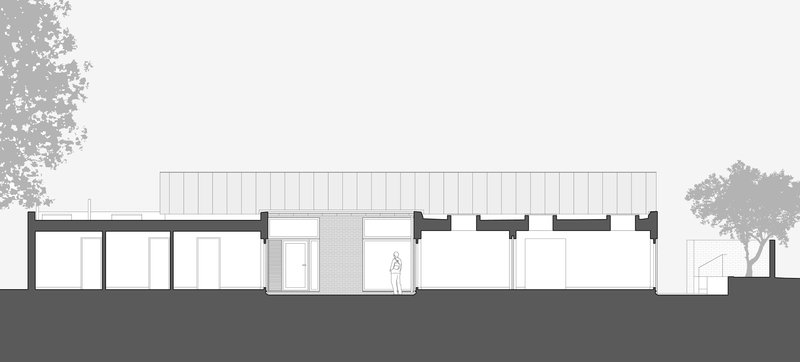 Long section.
