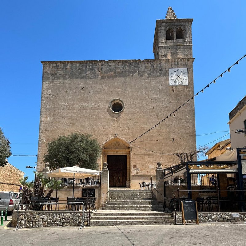 Church of Sant Pere de Búger, Mallorca.