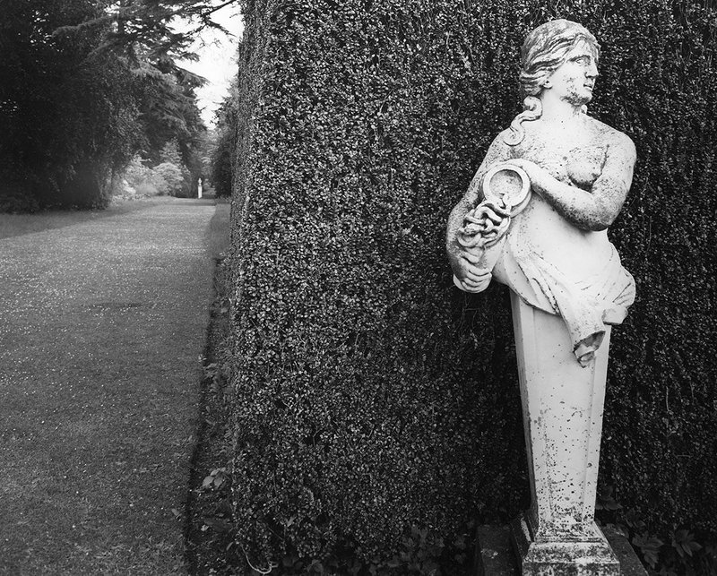 Figure in the form of a herm at Blenheim.