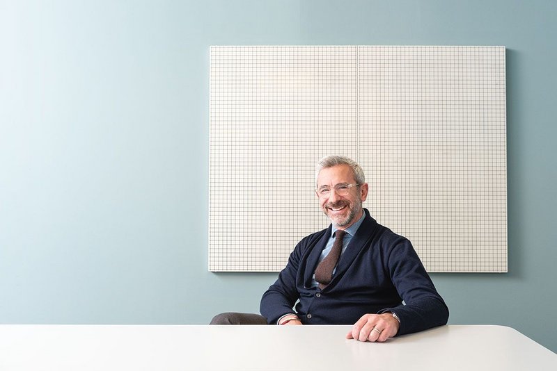 Bucking the trend of conventional office space: Charlie Green at TOG’s Smiths Building HQ.