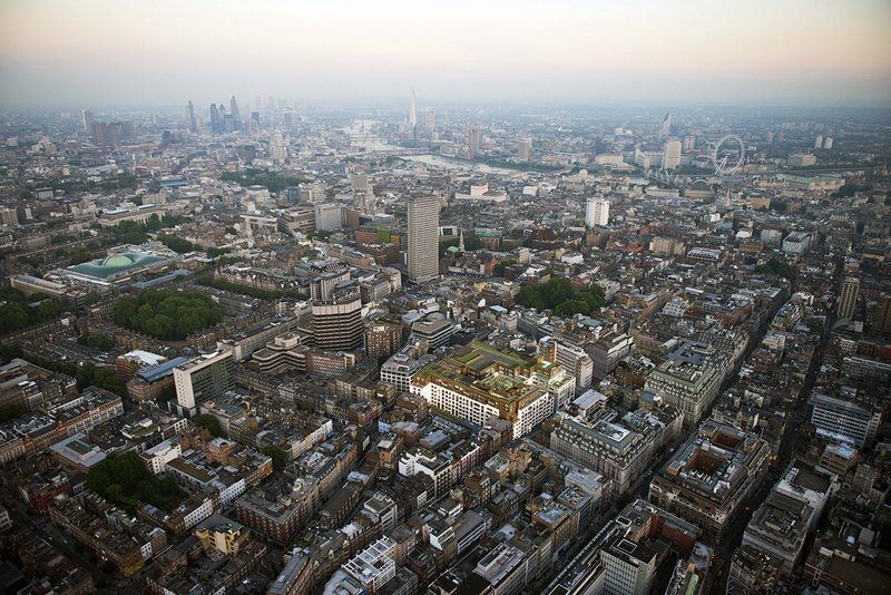 Rathbone Square as part of London's West End