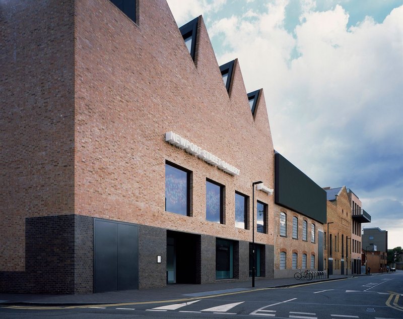 Newport Street Gallery in Vauxhall, London designed by Caruso St John with brickwork by Northcot.