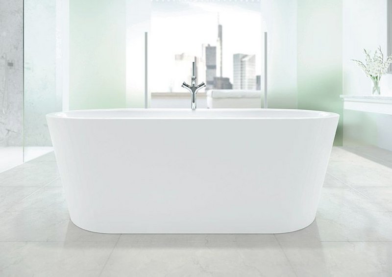 Kaldewei Meisterstück Classic Duo Oval freestanding bath.