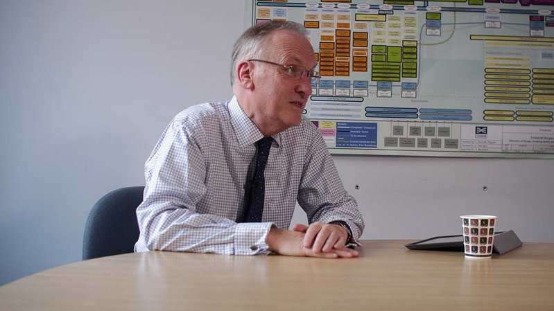 Charles Mills, head of Crossrail at London Underground