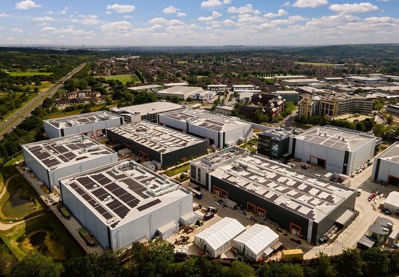 Sky Studio’s new facility at Elstree & Borehamwood by UMC Architects, at nearly 600,000ft2, reflects the demand for new studio space in the UK.