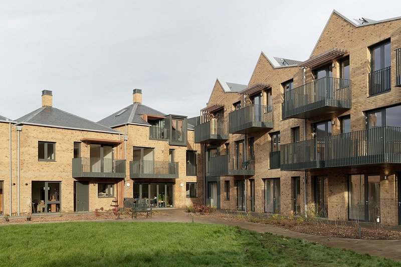 New Ground by PTE architects was designed with the client-residents and provides homes for older people that support their need for social connections.