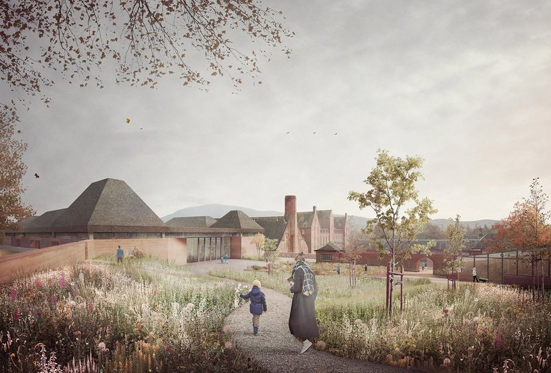 The Crichton Project is the retrofit and extension of a former laundry building, with White Arkitekter, to create a cultural centre focusing on mental-health care and the arts for the the Crichton Estate, Dumfries and Galloway.