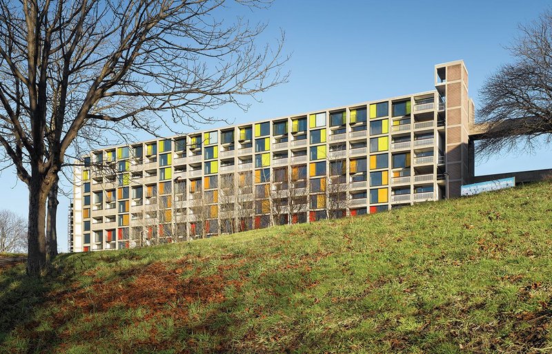 ‘Our great team of architects helped us create designs which work with the existing template and enhance it,’ says Urban Splash chairman Tom Bloxham of the work of Hawkins\Brown and Studio Egret West at Park Hill, Sheffield.