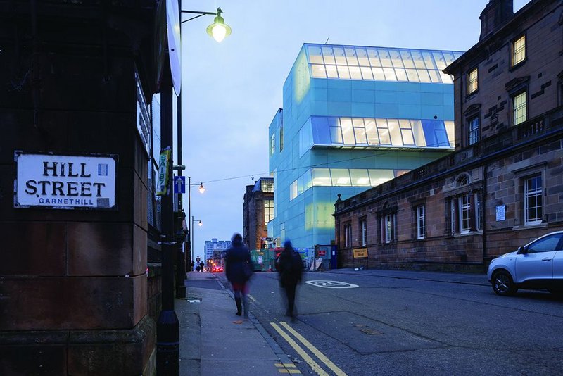 Glasgow School of Art’s new Reid Building by Steven Holl Architects, page 24.