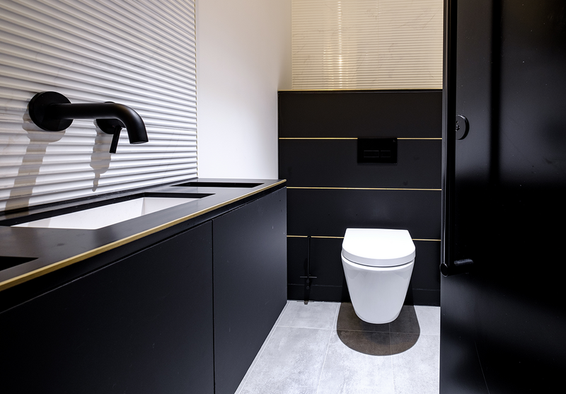 'Superloos' are self-contained spaces with a toilet, vanity unit and hand-drying in a single cubicle, providing privacy in the workplace.