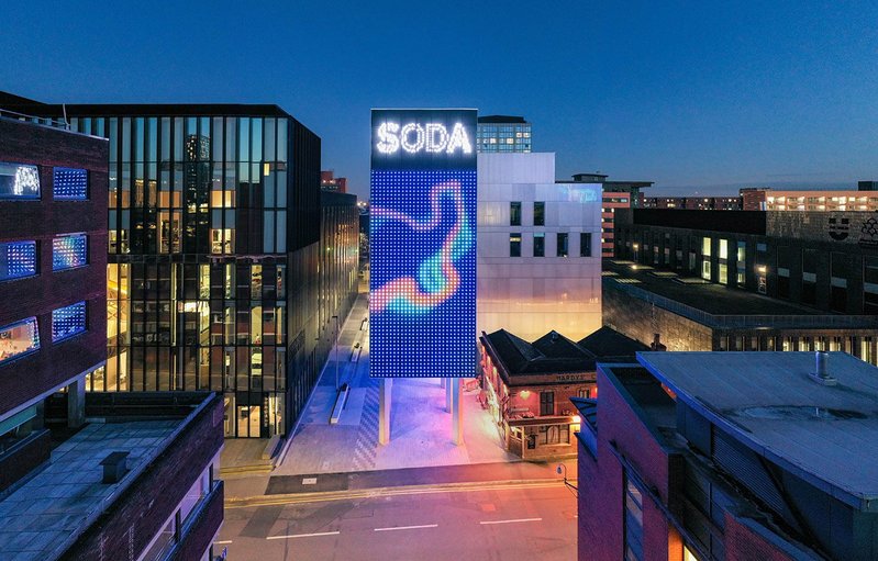 The Manchester Metropolitan University School of Digital Arts (SODA). David Bewick