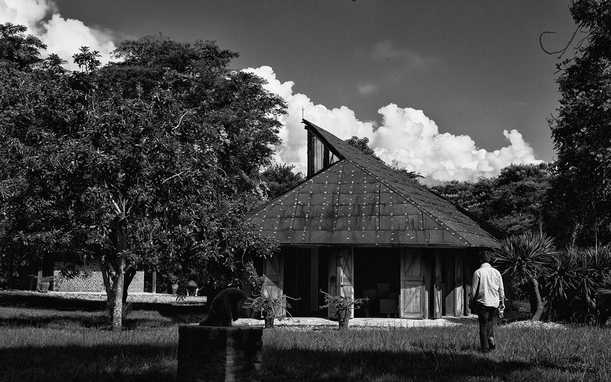 Lodges are skillfully crafted using simple forms and local materials.