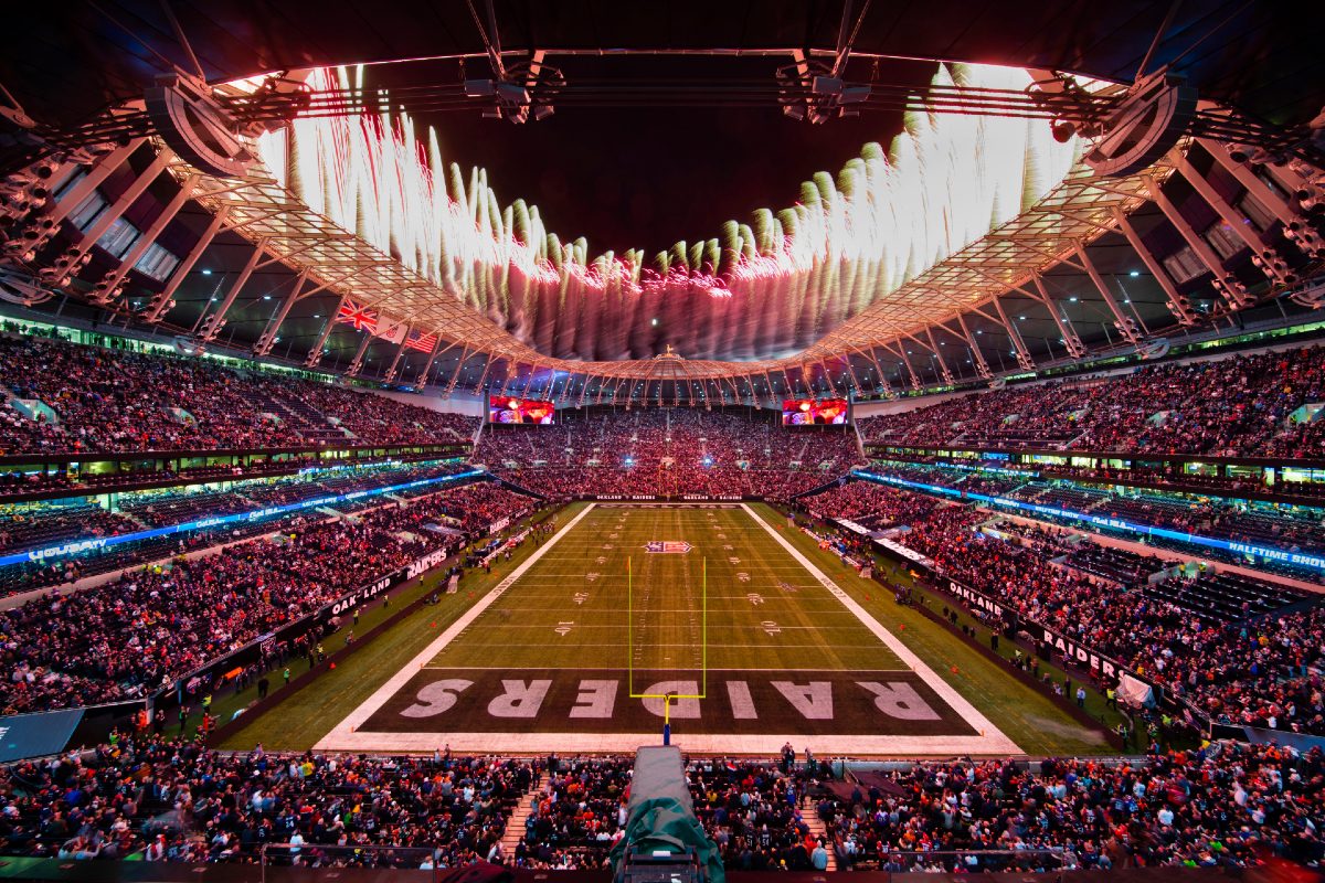 Tottenham Hotspur Stadium in London