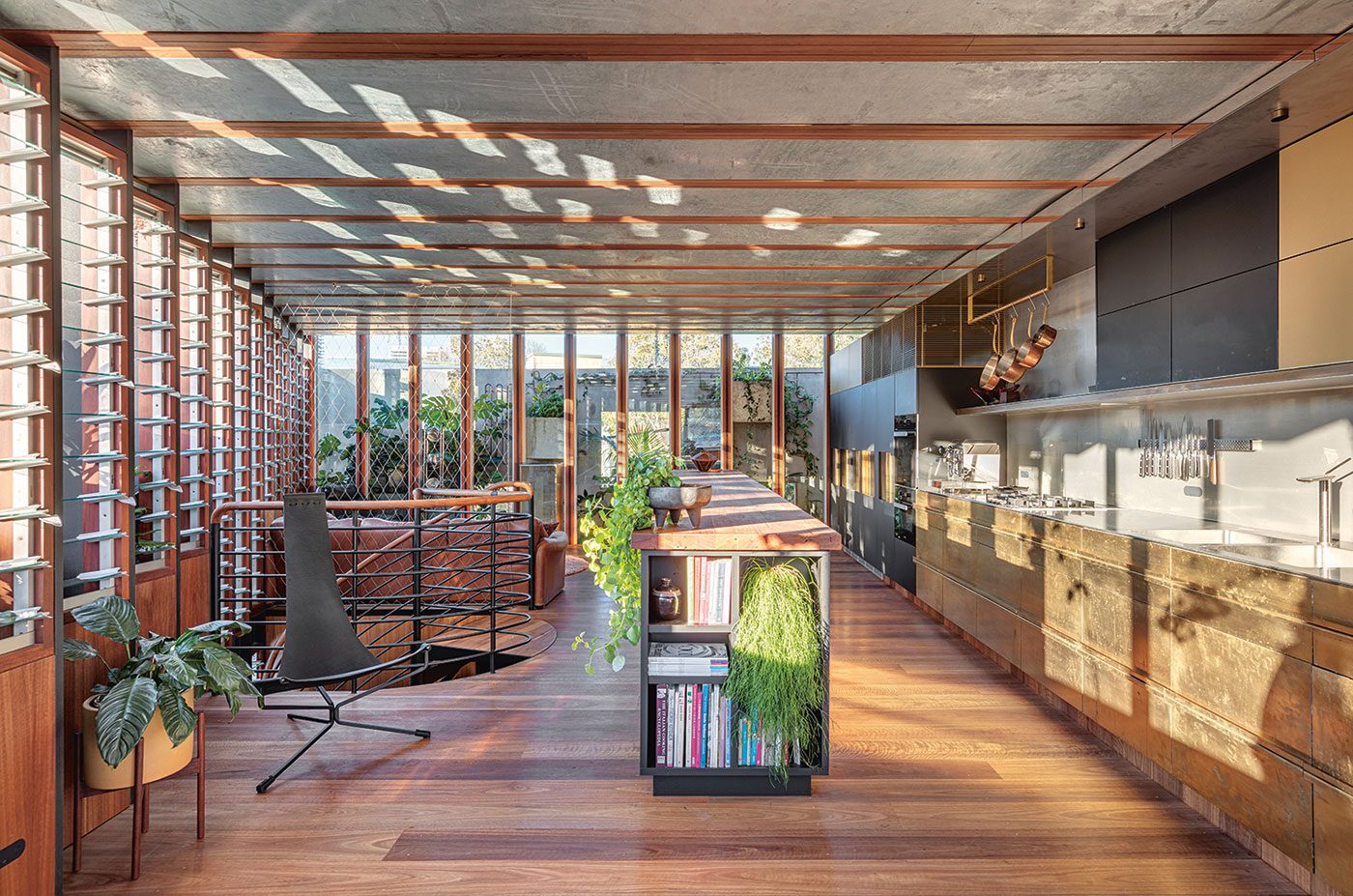 Kitchen in Welcome to the Jungle House.