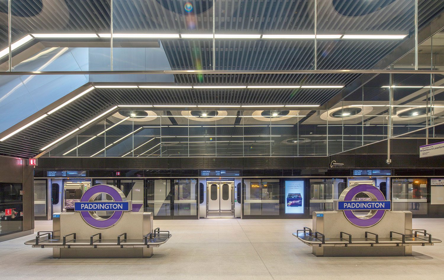 Is the Elizabeth line inside Paddington Station?