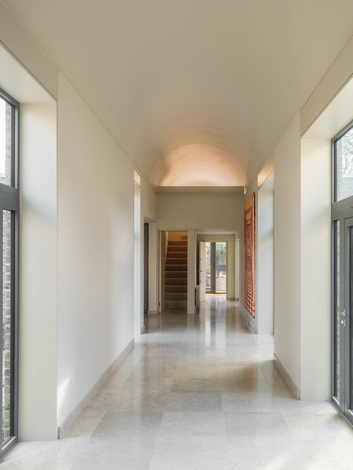 View towards the entrance lobby.