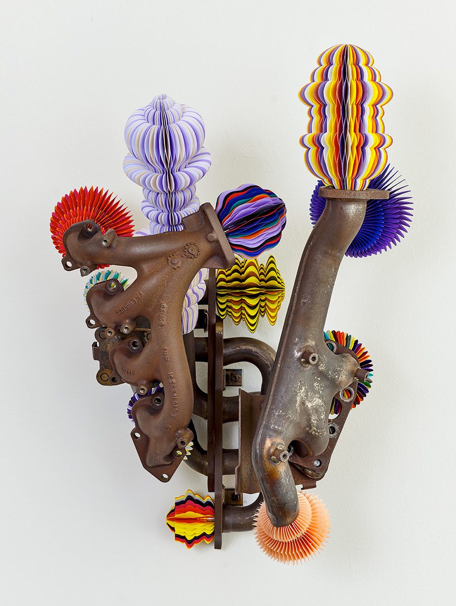 Stereo Order by Keita Miyazaki, 2022, part of Excess of Desire, an exhibition at Gallery Rosenfeld.
