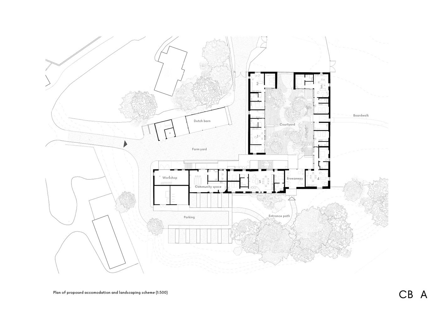 Ground-floor plan.