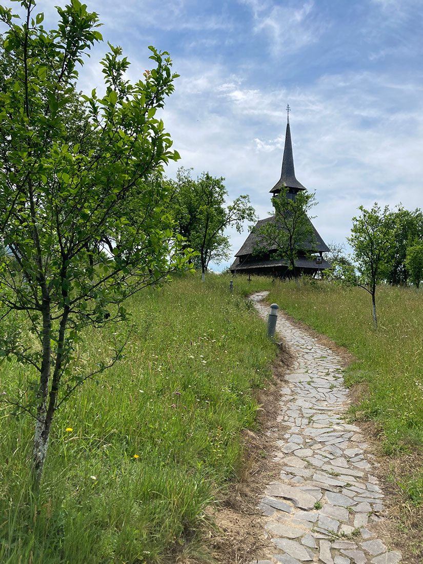 Barsan wooden church.