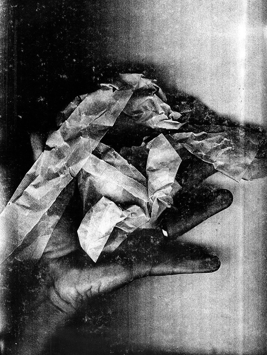 Rena Papaspyrou, Photocopies Directly from Matter (detail), 1980-1982, installation, 291 photocopies of various dimensions, Collection of the National Museum of Contemporary Art, Athens (ΕΜΣΤ).