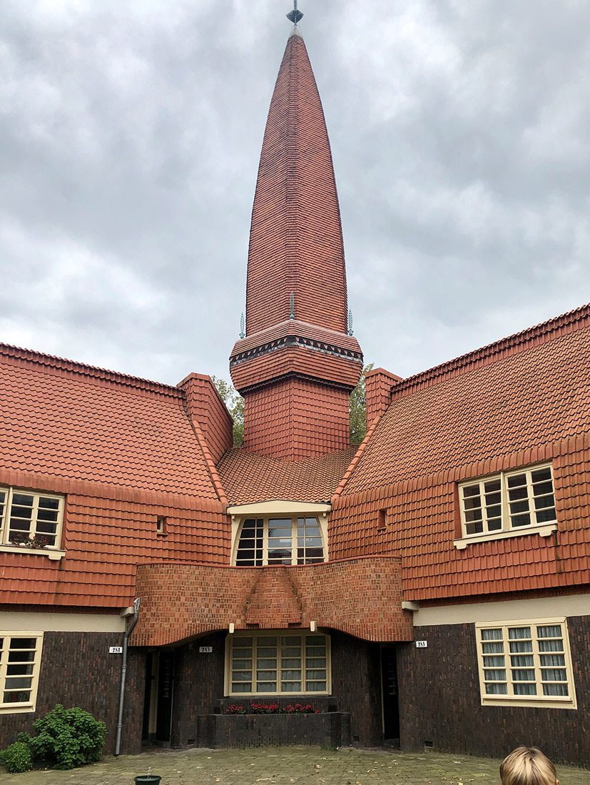 Het Schip (The Ship), social housing, by Michel de Klerk in Amsterdam