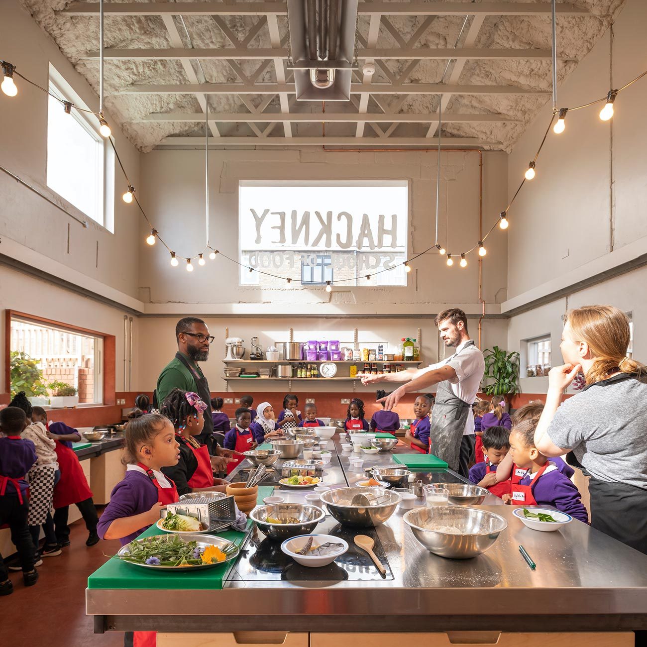 Hackney School of Food.