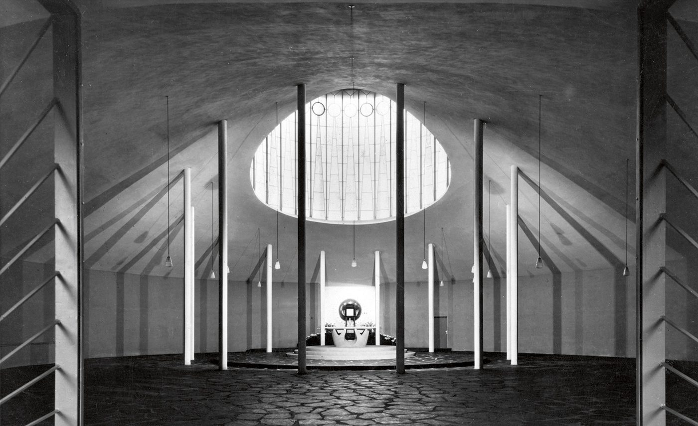 Church of St Albert Saarbrücken (1952-54).