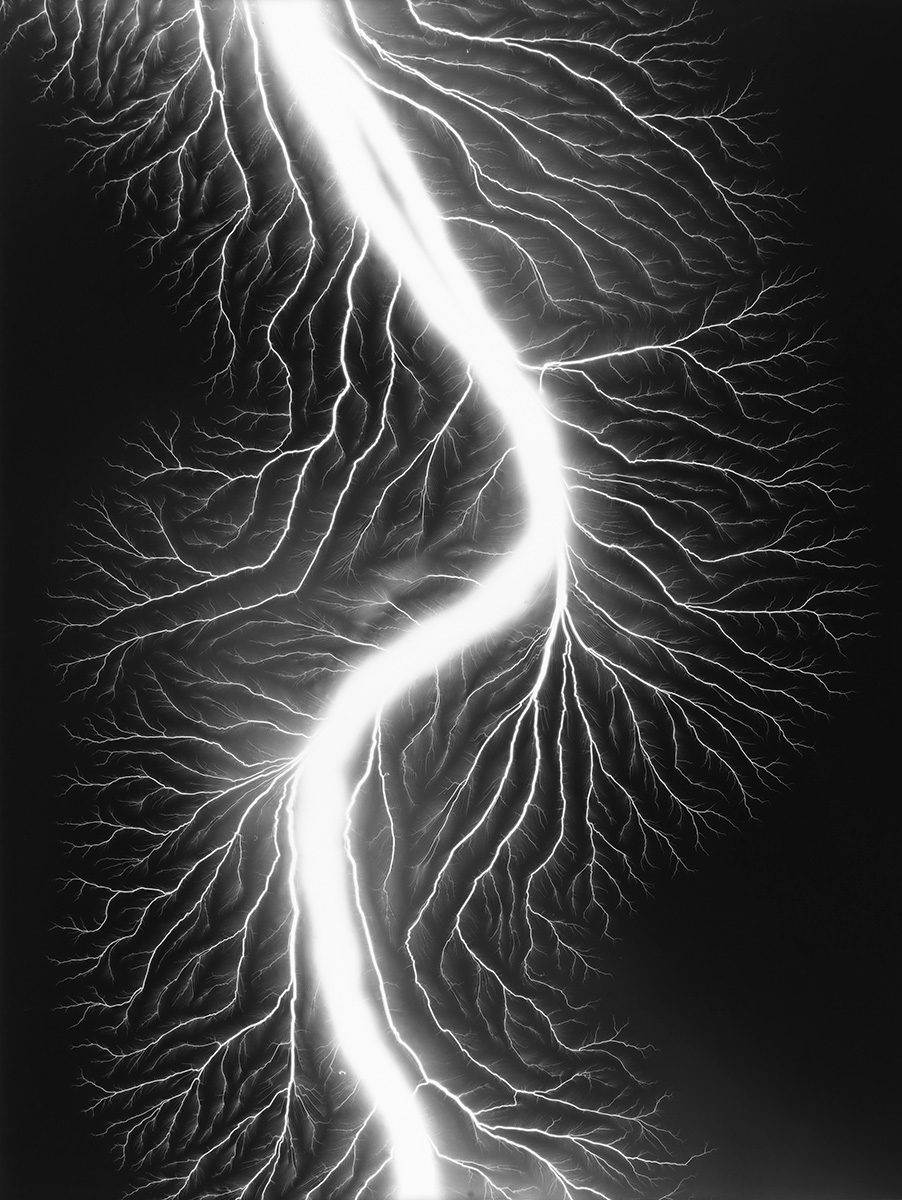Hiroshi Sugimoto, Lightning Fields 225, 2009.