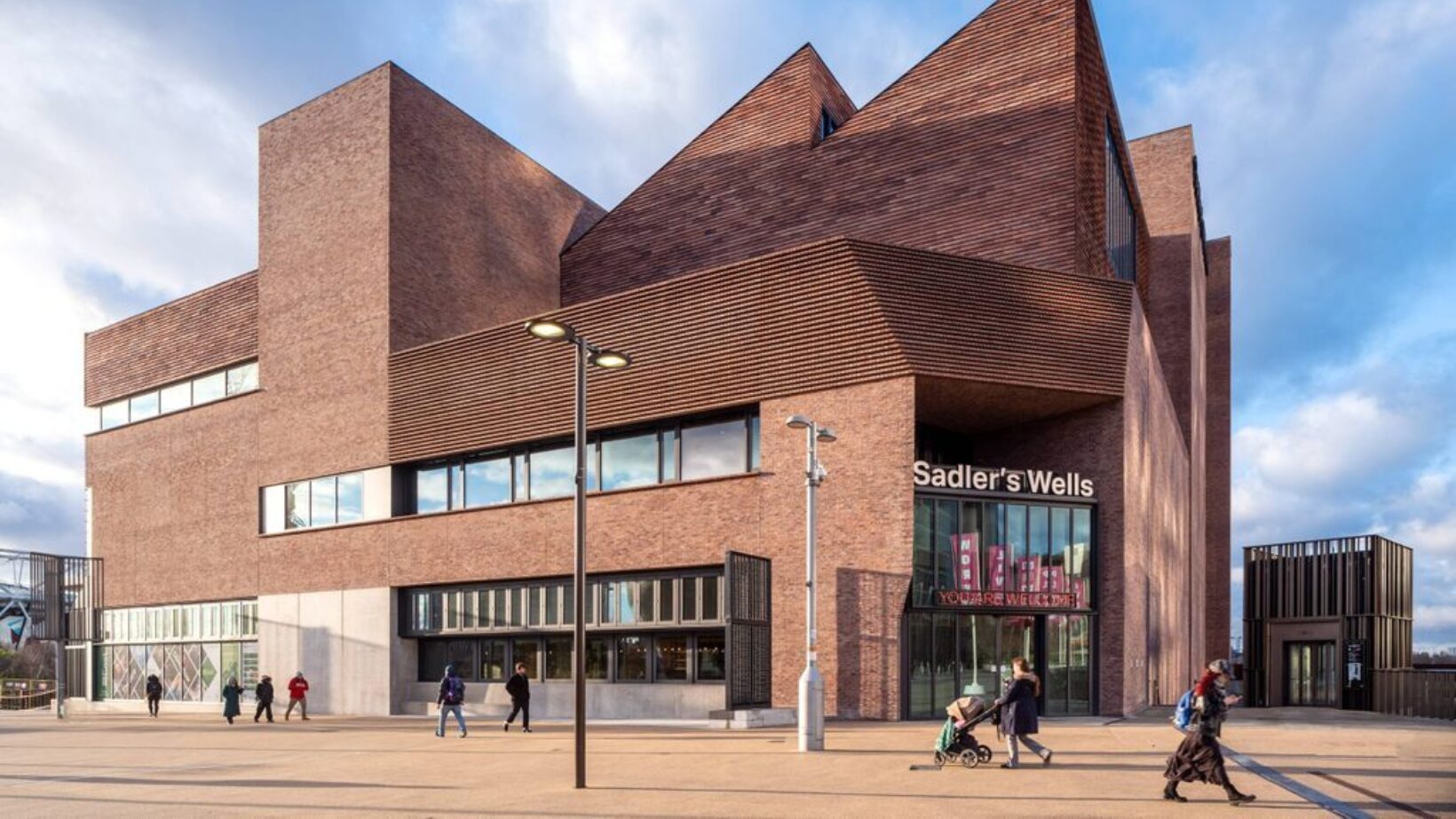 A unique building dedicated to dance: Sadler's Wells East opened in February 2025.